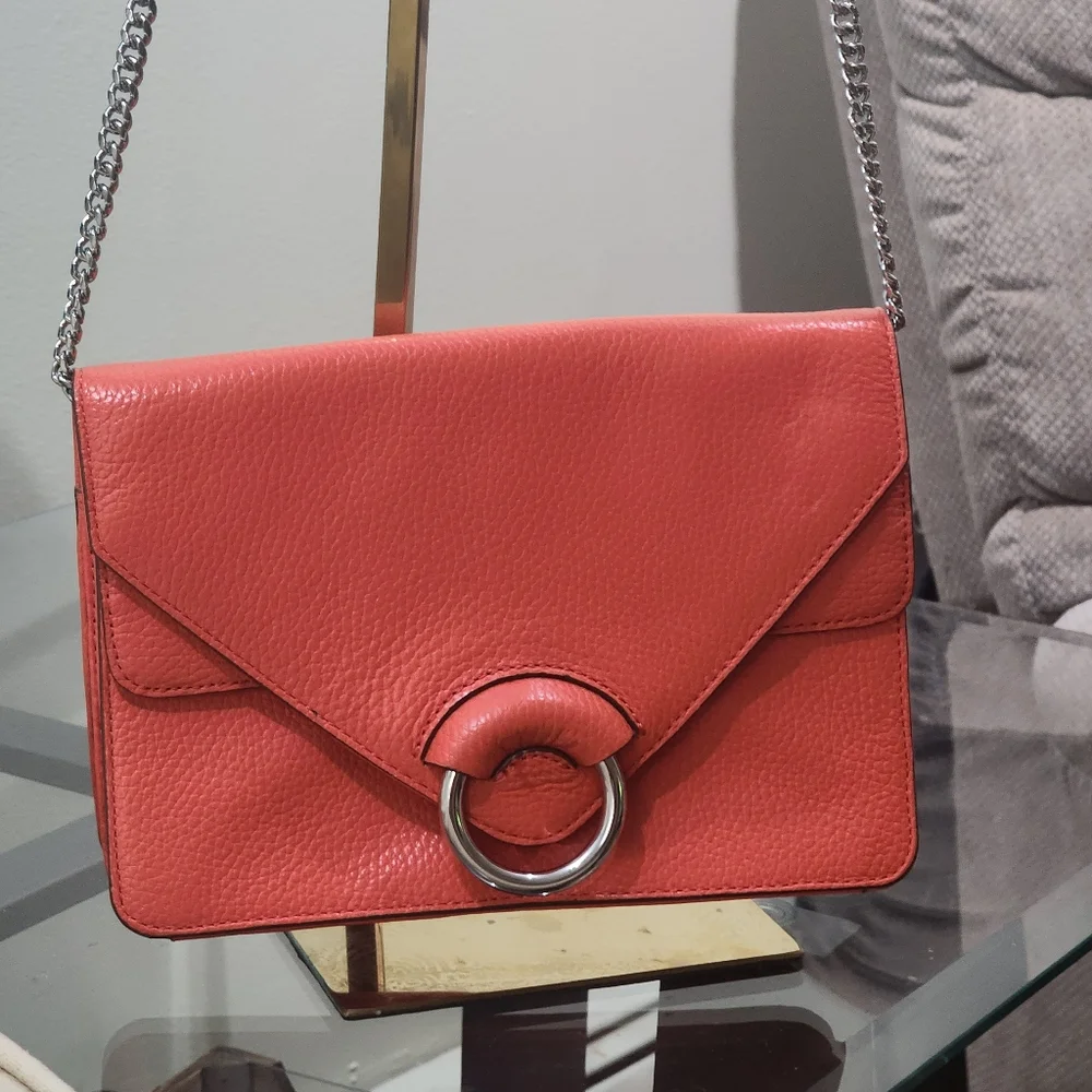 Banana Republic Vibrant Orange Crossbody Bag
